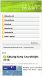 Mobile Screenshot of centrumoswietlenia.pl